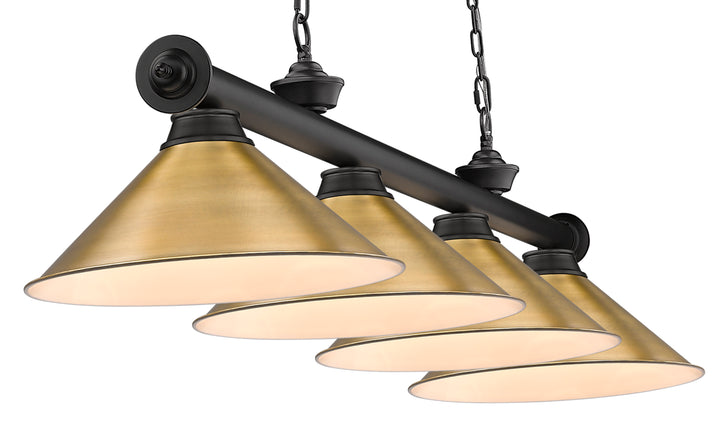 Cordon - 4 Light Billiard Light (2306-4MB-RB15)