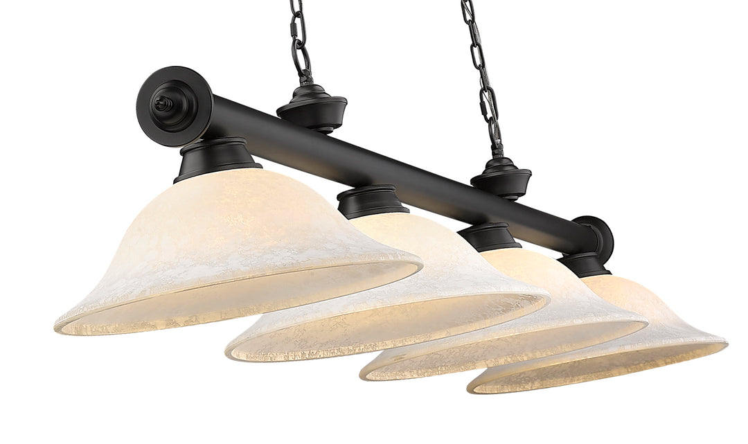 Cordon - 4 Light Billiard Light (2306-4MB-WM16)