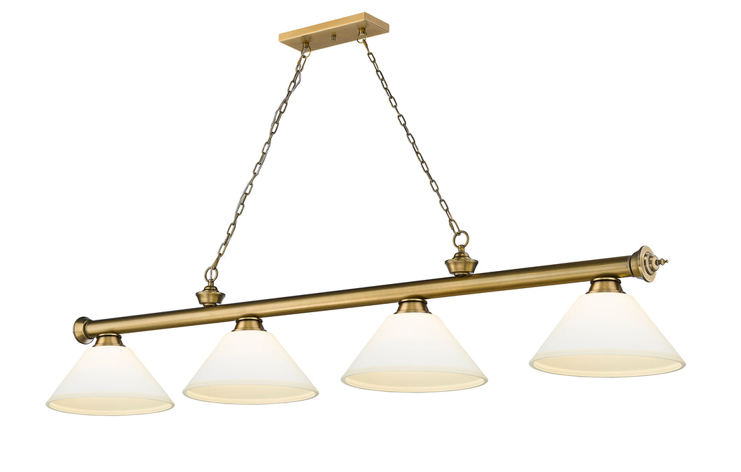 Cordon - 4 Light Billiard Light (2306-4RB-AMO14)