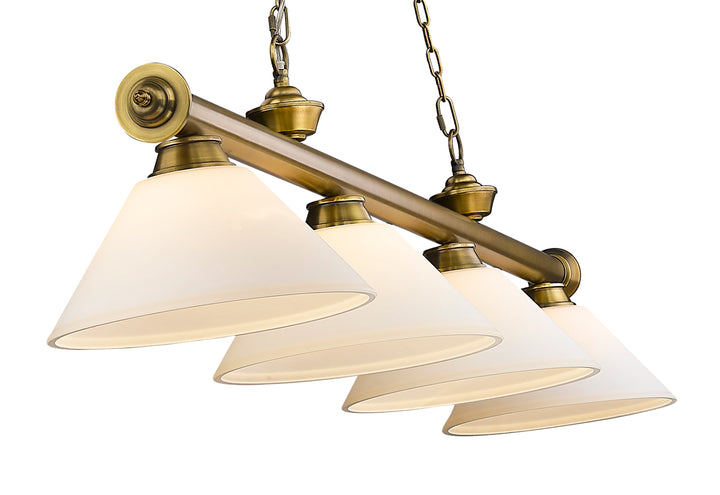 Cordon - 4 Light Billiard Light (2306-4RB-AMO14)