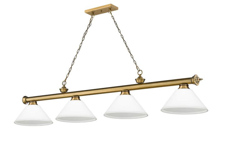 Cordon - 4 Light Billiard Light (2306-4RB-AMO14)