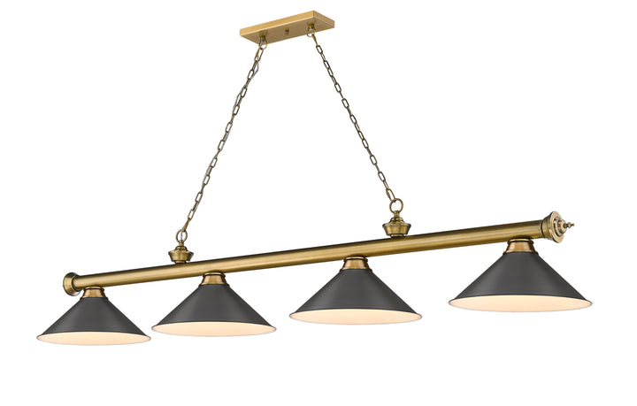 Cordon - 4 Light Billiard Light (2306-4RB-BRZ15)