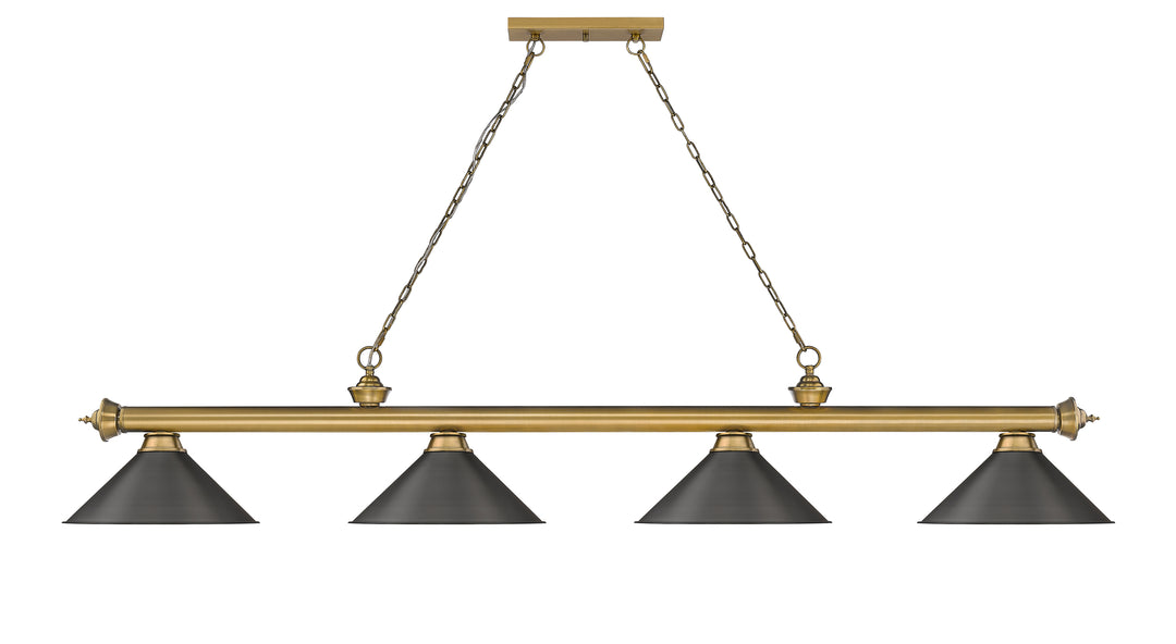 Cordon - 4 Light Billiard Light (2306-4RB-BRZ15)
