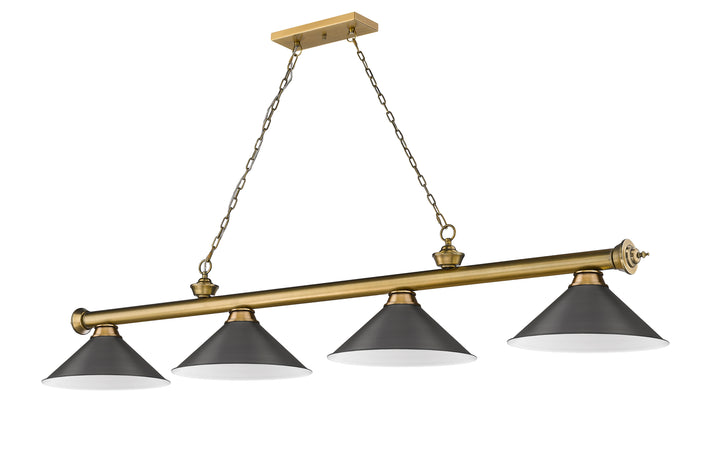 Cordon - 4 Light Billiard Light (2306-4RB-BRZ15)