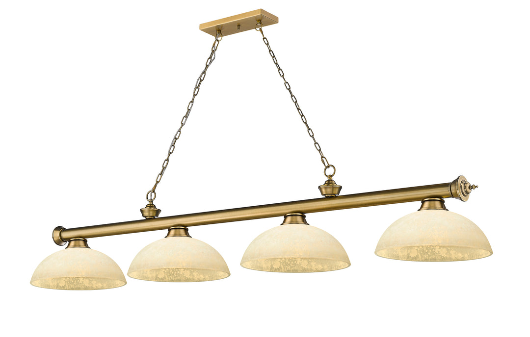 Cordon - 4 Light Billiard Light (2306-4RB-DGM14)