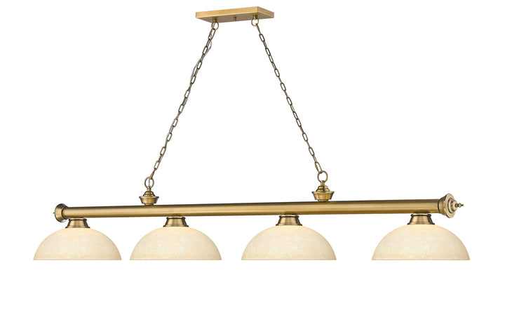 Cordon - 4 Light Billiard Light (2306-4RB-DGM14)