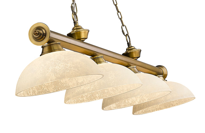 Cordon - 4 Light Billiard Light (2306-4RB-DGM14)