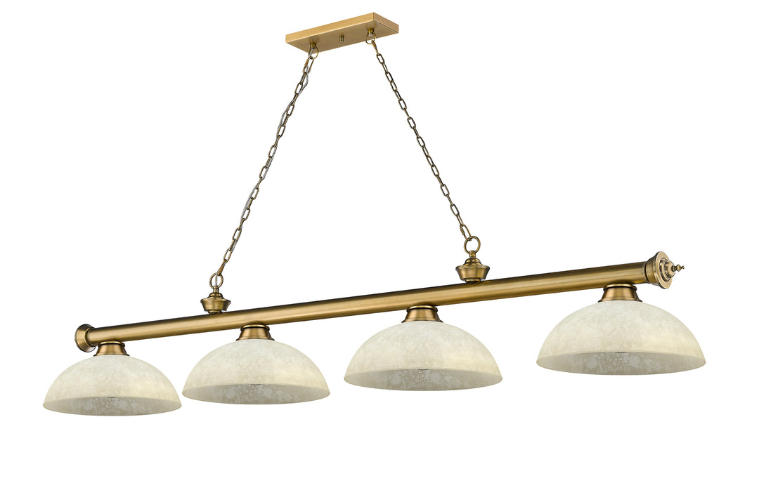 Cordon - 4 Light Billiard Light (2306-4RB-DGM14)