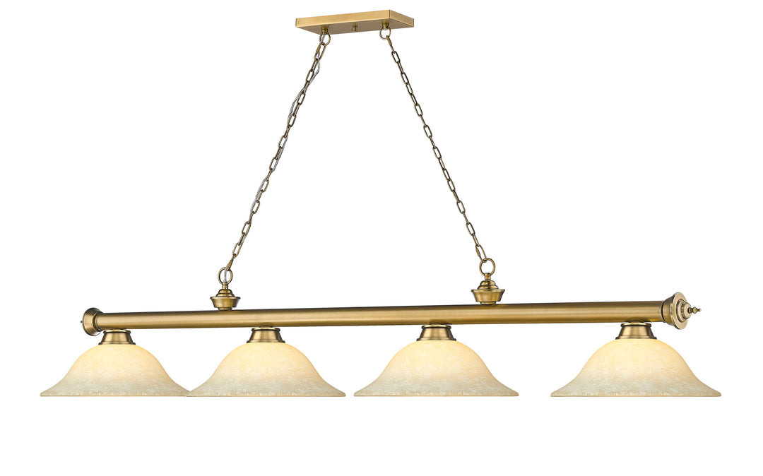 Cordon - 4 Light Billiard Light (2306-4RB-GM16)