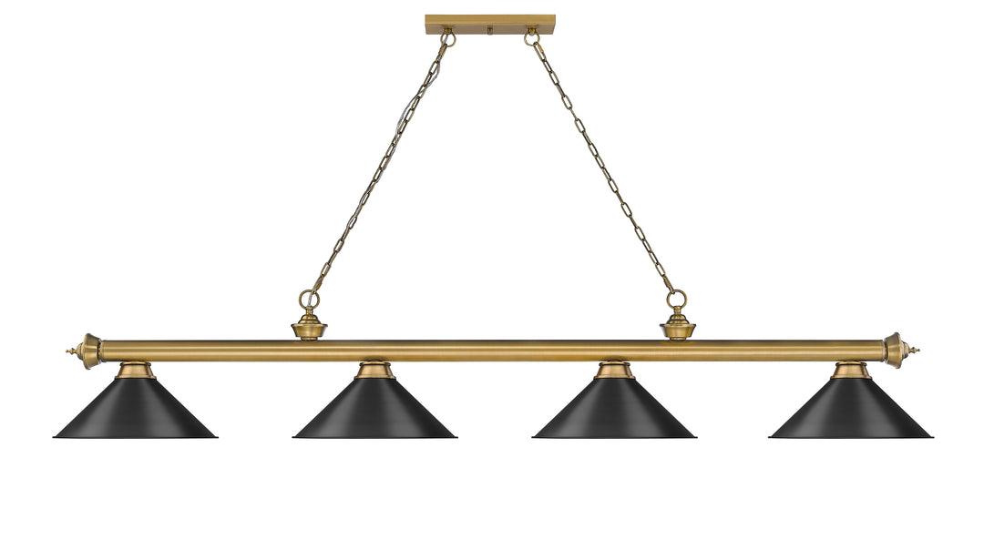 Cordon - 4 Light Billiard Light (2306-4RB-MB15)