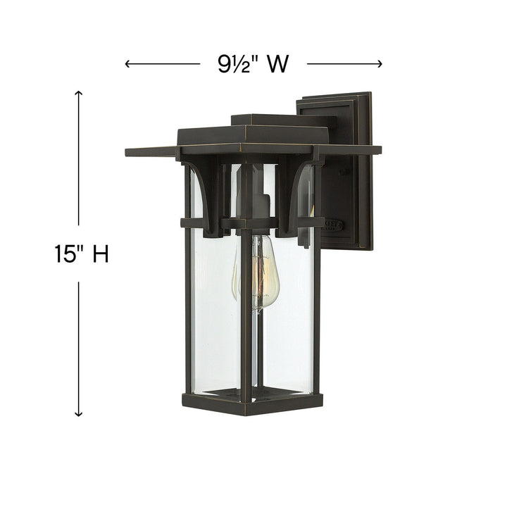Manhattan Wall Mount Lantern