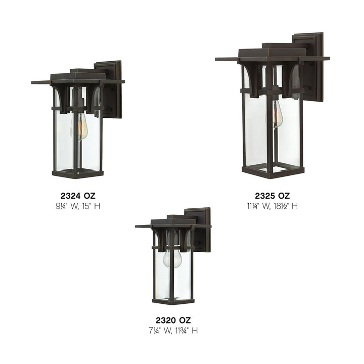 Manhattan Wall Mount Lantern