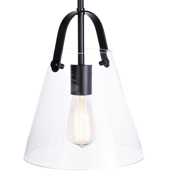 Cosmo Pendant in Black by Russell