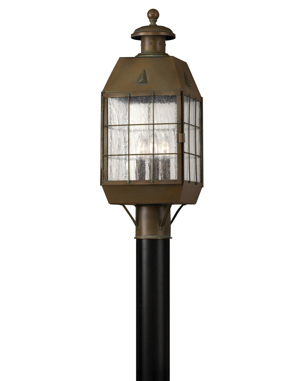 Nantucket Medium Post Mount Lantern