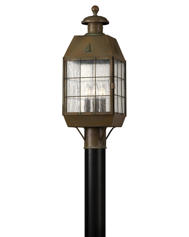 Nantucket Medium Post Mount Lantern