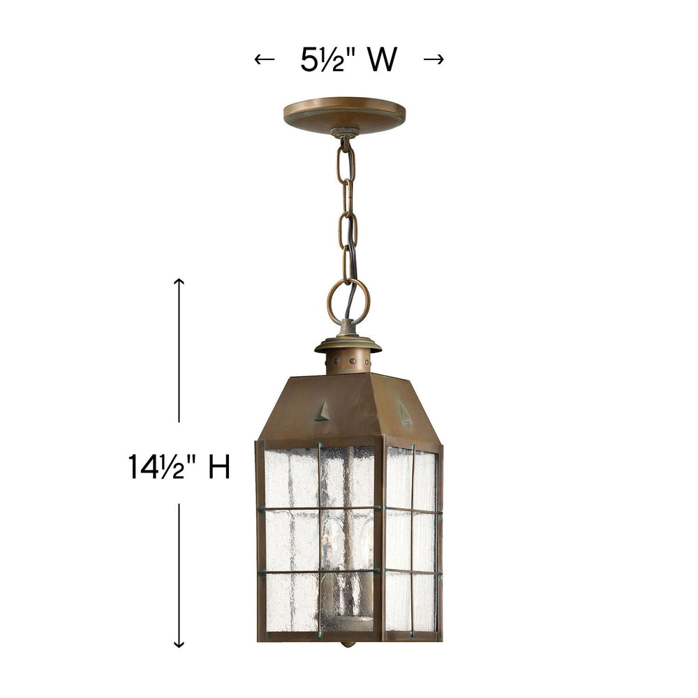 Nantucket Medium Hanging Lantern