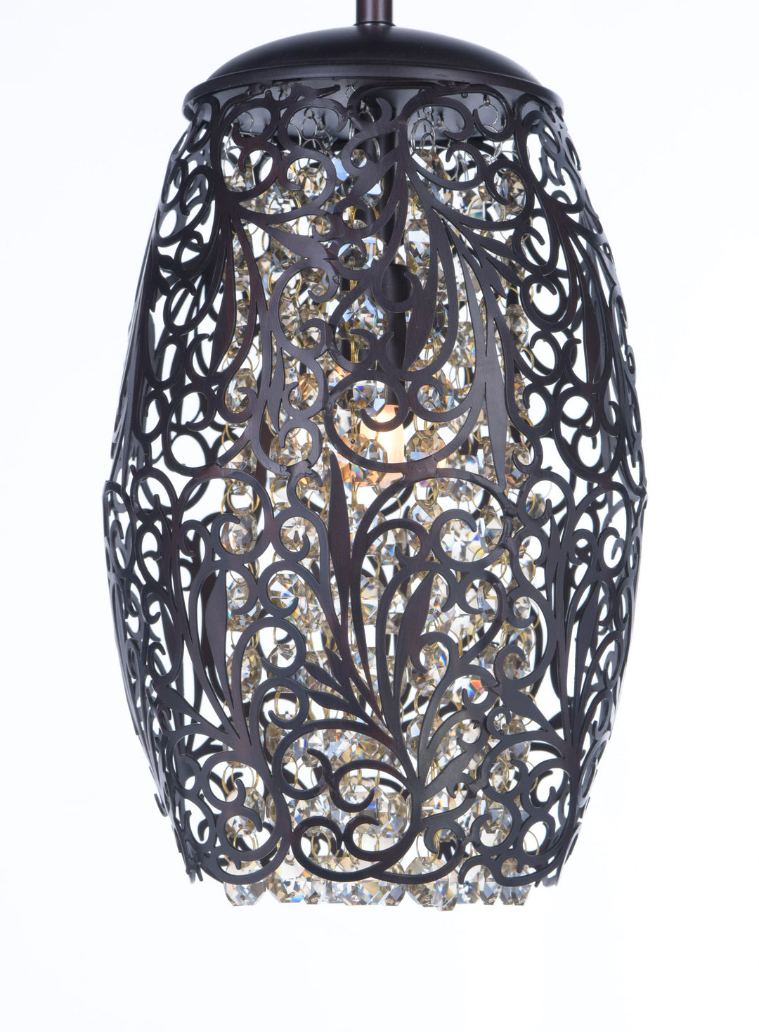 Arabesque 1-Light Mini Pendant Golden Silver alternate view