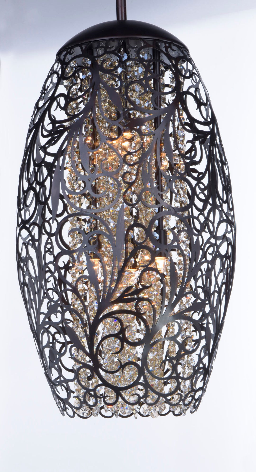 Arabesque 1-Light Mini Pendant Golden Silver alternate view