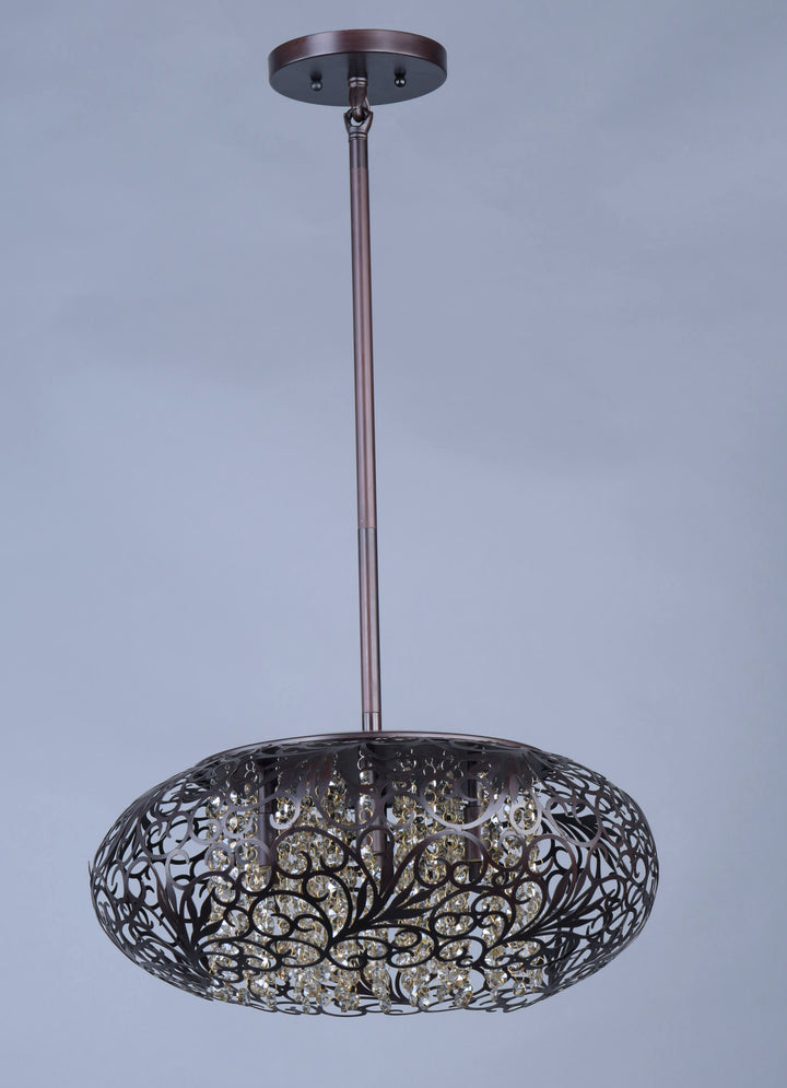 Arabesque Pendant Golden Silver alternate view