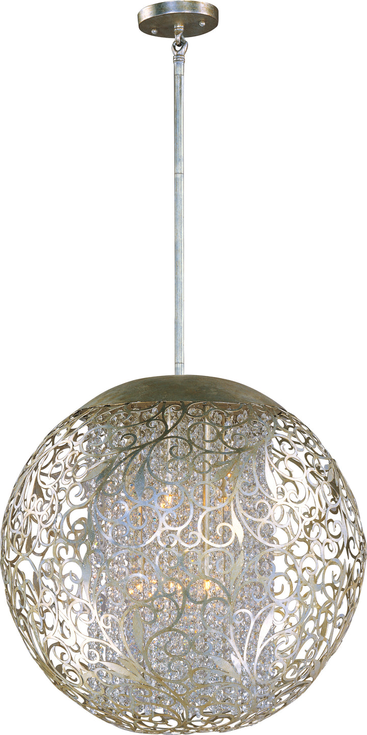 Arabesque Pendant Golden Silver