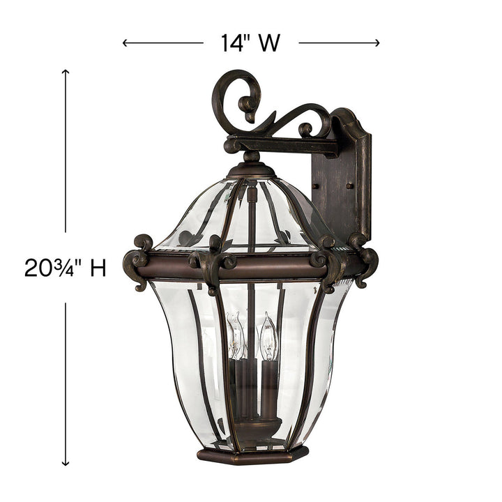 San Clemente Wall Mount Lantern