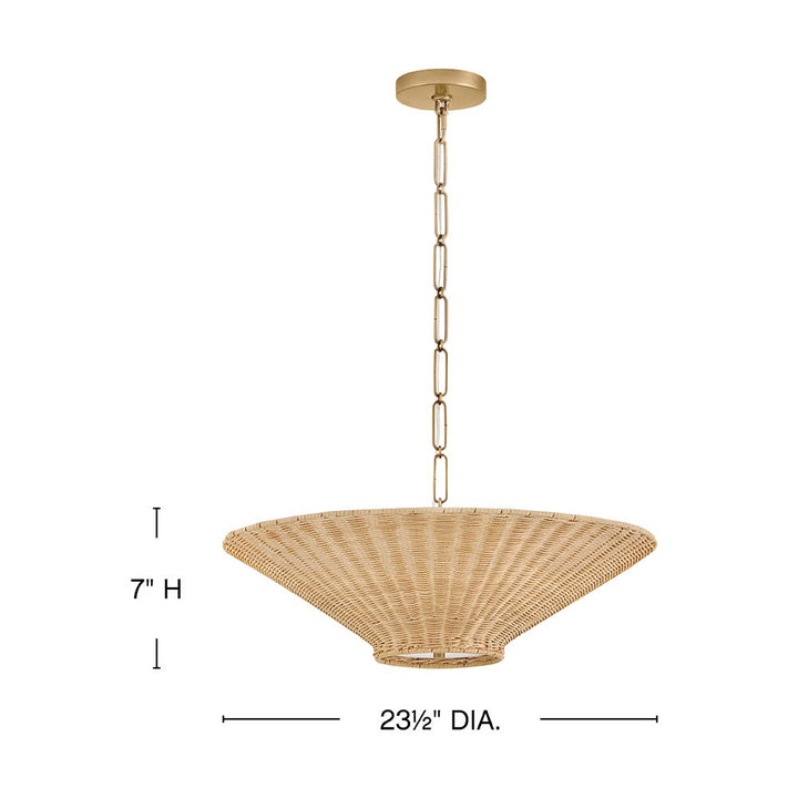 Delia Small Convertible Chandelier