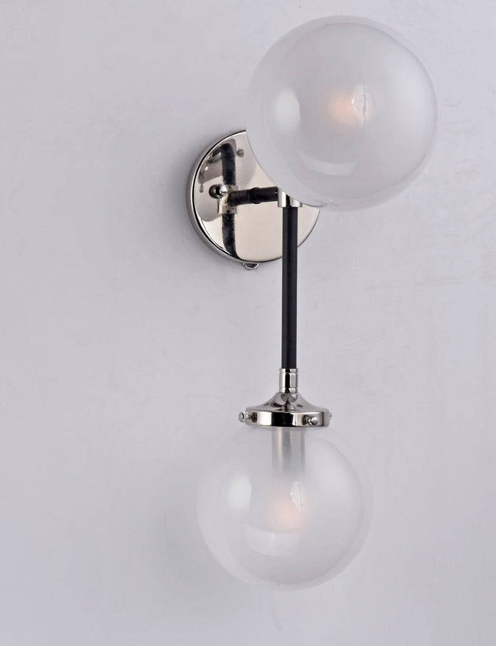 Atom 2-Light Wall Sconce