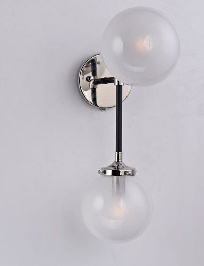 Atom - 2 Light Wall Sconce