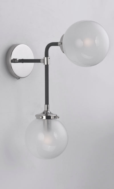Atom - 2 Light Wall Sconce