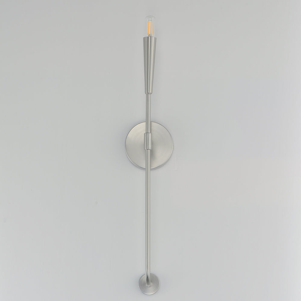 Vela 1-Light Sconce Satin Nickel alternate view