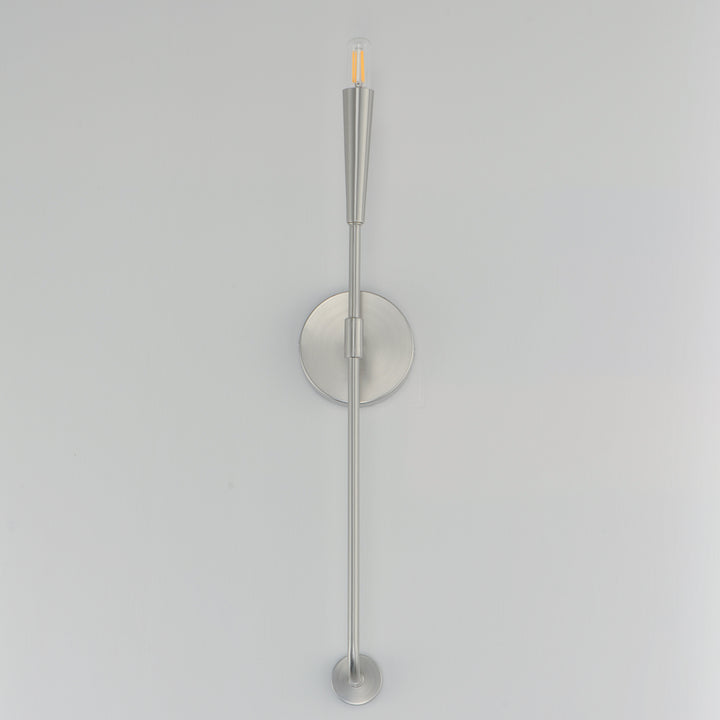 Vela 1-Light Sconce Satin Nickel alternate view