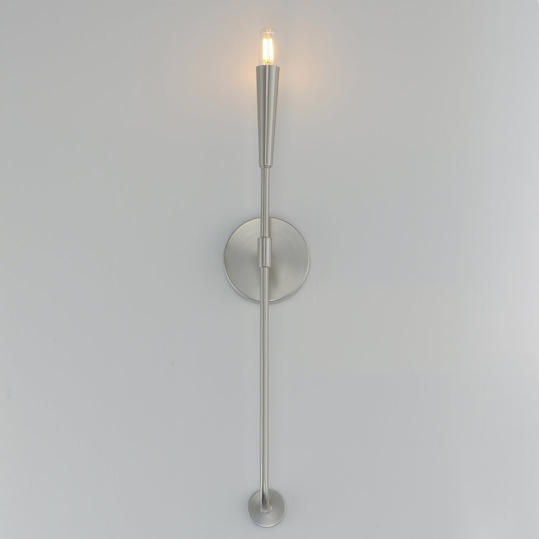 Vela 1-Light Sconce Satin Nickel alternate view