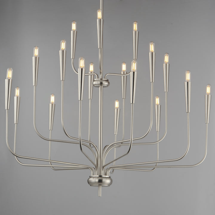 Vela Chandelier Satin Nickel alternate view