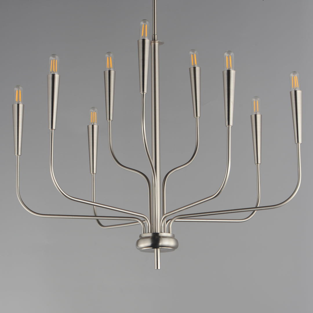 Vela Chandelier Satin Nickel alternate view