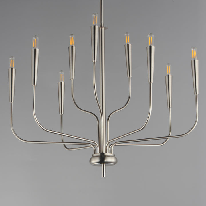 Vela Chandelier Satin Nickel alternate view