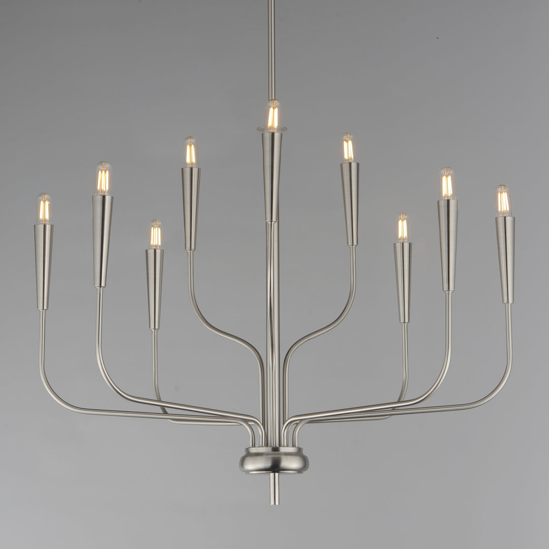 Vela Chandelier Satin Nickel alternate view
