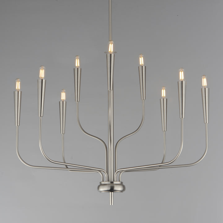 Vela Chandelier Satin Nickel alternate view