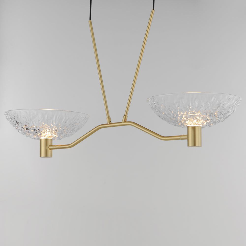 Metropolis 2-Light Linear LED Pendant by Maxim Lighting - view 2