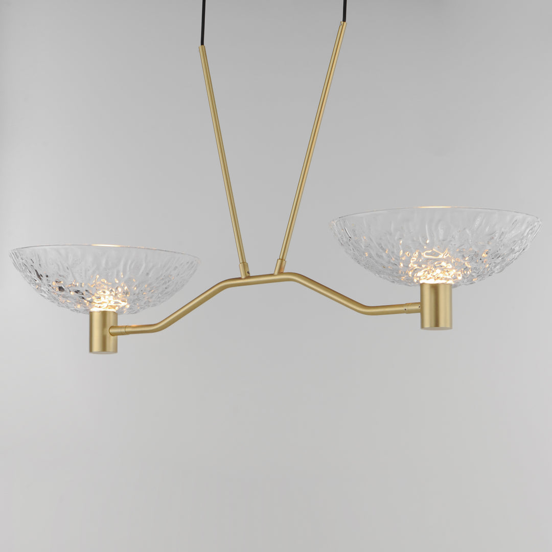 Metropolis 2-Light Linear LED Pendant by Maxim Lighting - view 2
