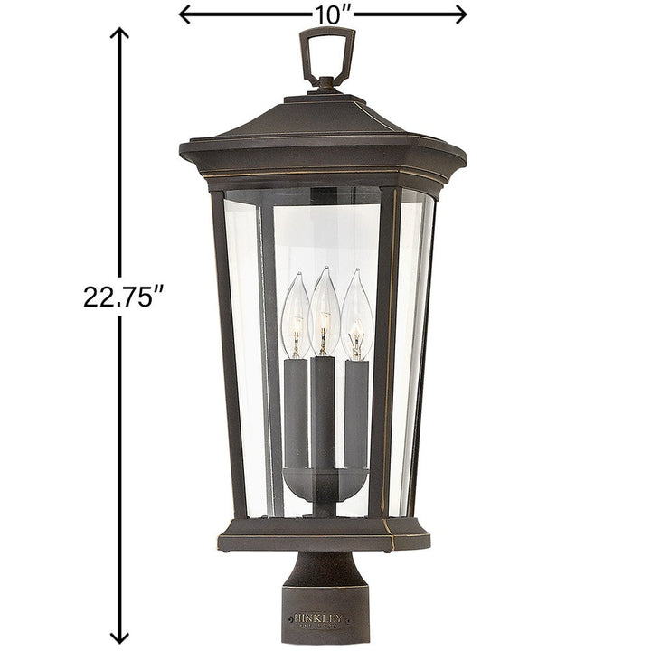 Bromley Medium Post Mount Lantern