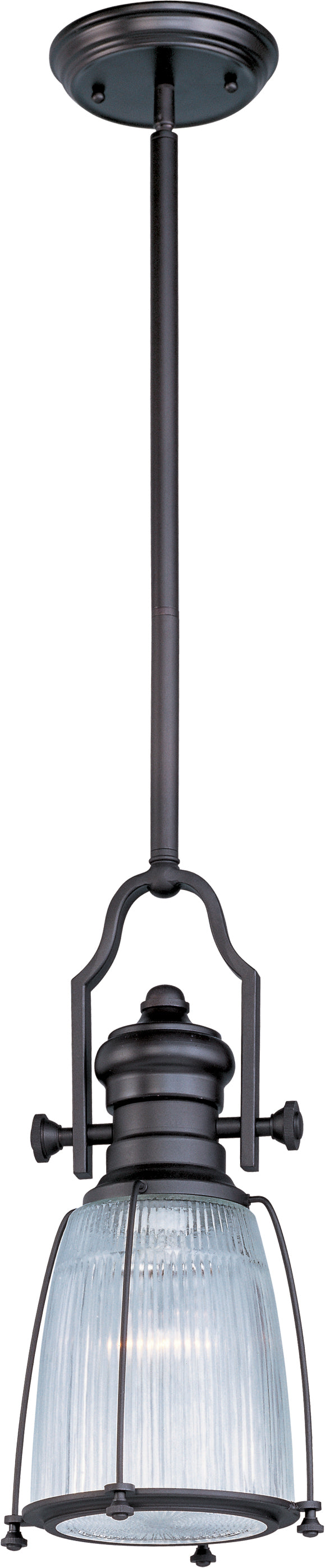 Hi-Bay 1-Light Pendant Bronze
