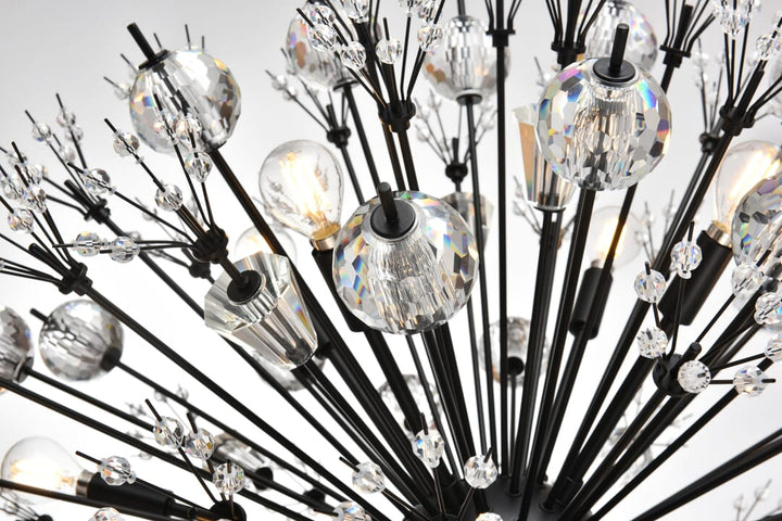 Vera Crystal Chandelier by Elegant - view 16