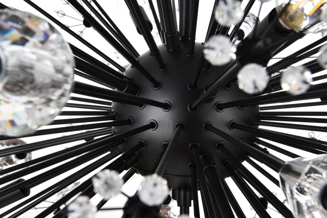 Vera Crystal Chandelier by Elegant - view 17