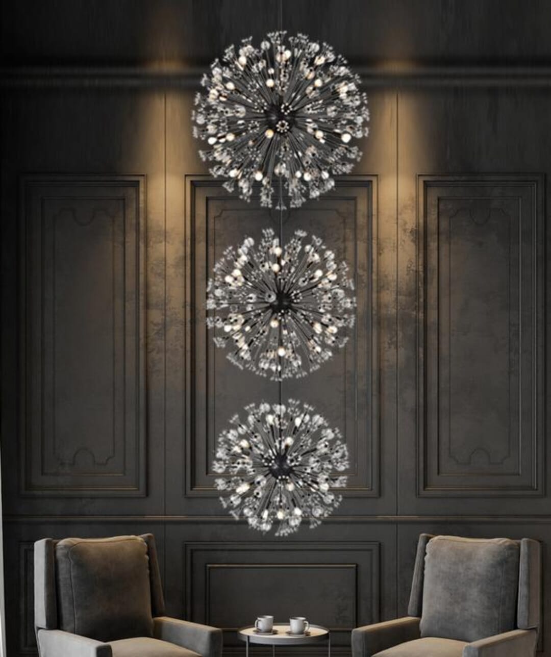 Vera Crystal Chandelier by Elegant - view 19