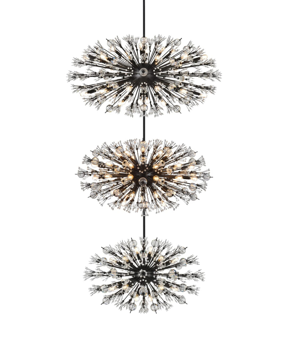 Vera Crystal Chandelier by Elegant - view 2