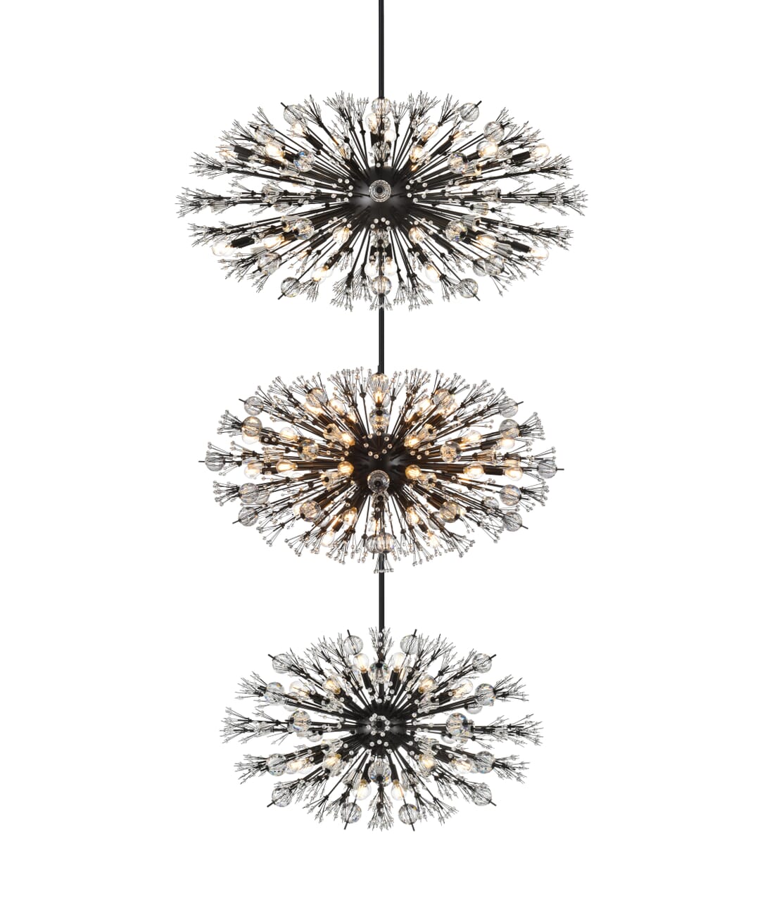 Vera Crystal Chandelier by Elegant - view 2