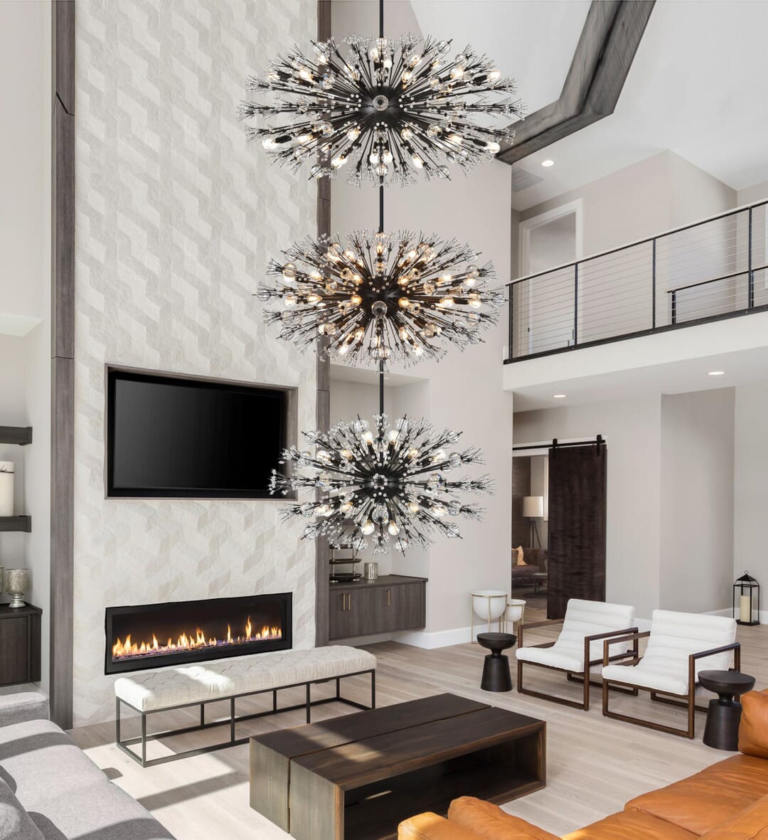 Vera Crystal Chandelier by Elegant - view 6