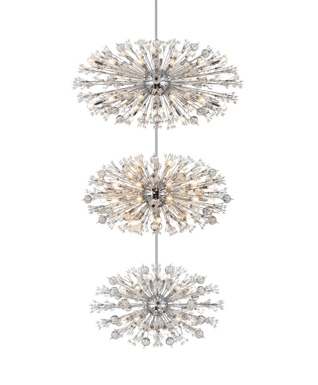 Vera Crystal Chandelier by Elegant - view 9