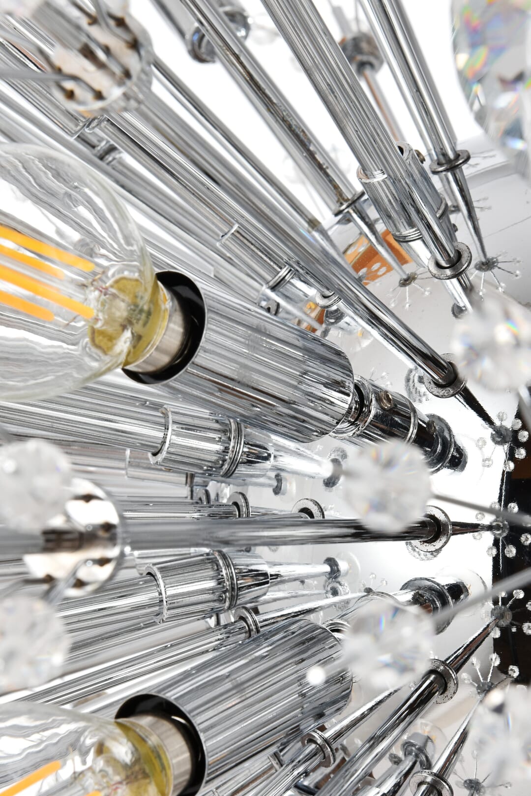 Vera Crystal Chandelier by Elegant - view 11