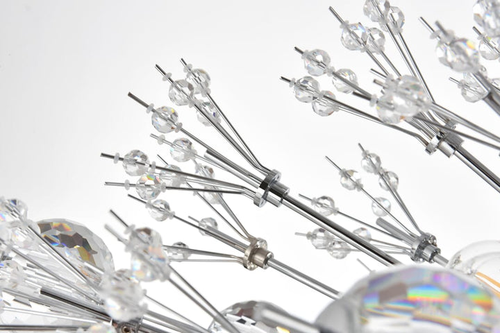 Vera Crystal Chandelier by Elegant - view 12